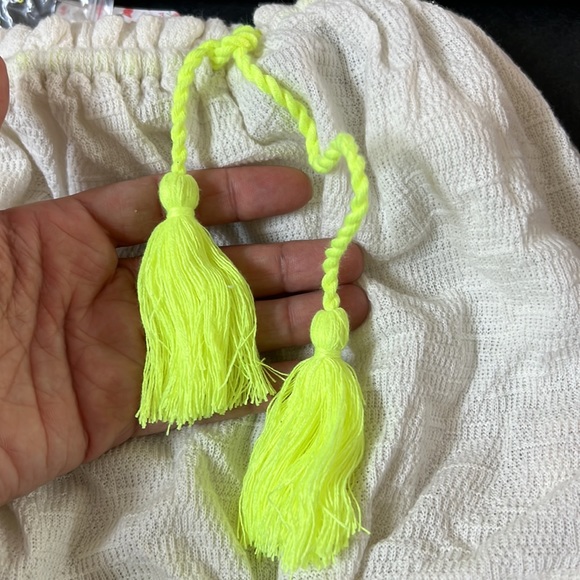 FREE PEOPLE Ivory Strapless Crop Top size M - Picture 7 of 15